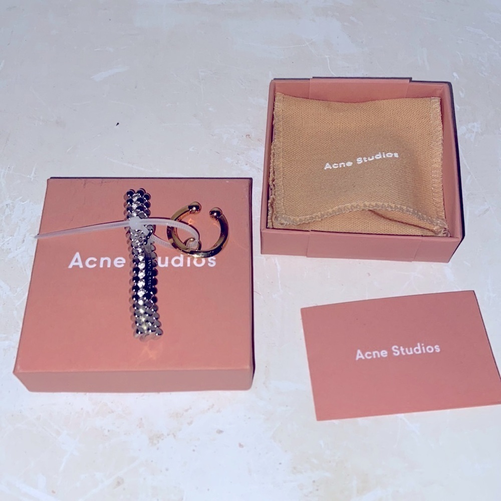 Acne Studios Men’s Earrings UNI 925 Silver​​​​​